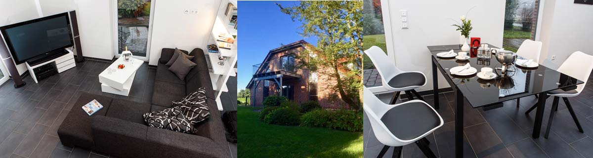 5 Sterne Ferienwohnung Ambience, Großefehn, DTV zertifiziert